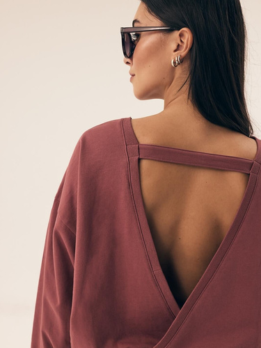 42772 Дамска пижама Nimes Homewear Henderson - кафява