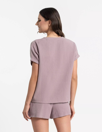 Moraj PDD3500-019 Mocca – дамска пижама 100% памук муселин