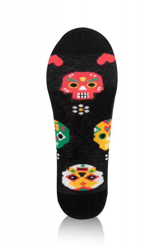 S134D Muerto Дълги чорапи Италианска мода - черни