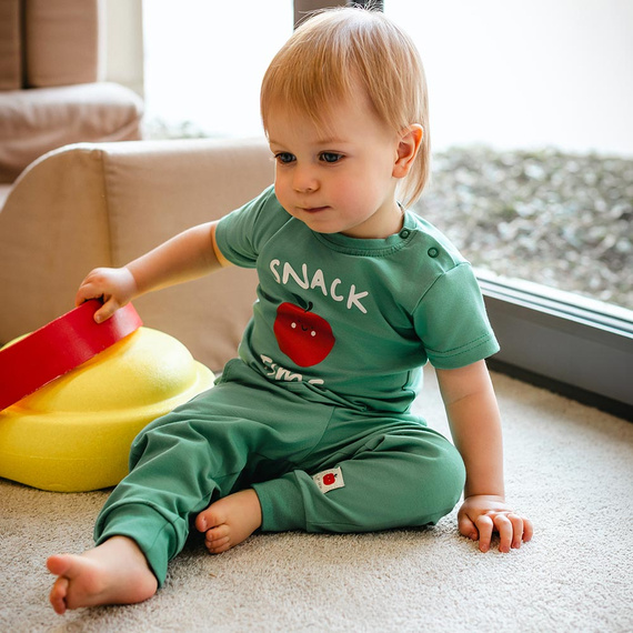 Детски панталон Eevi Snack Time памук еластичен удобен