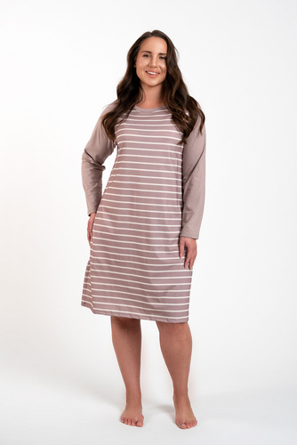 Нощница Oda Италианска мода - принт капучино