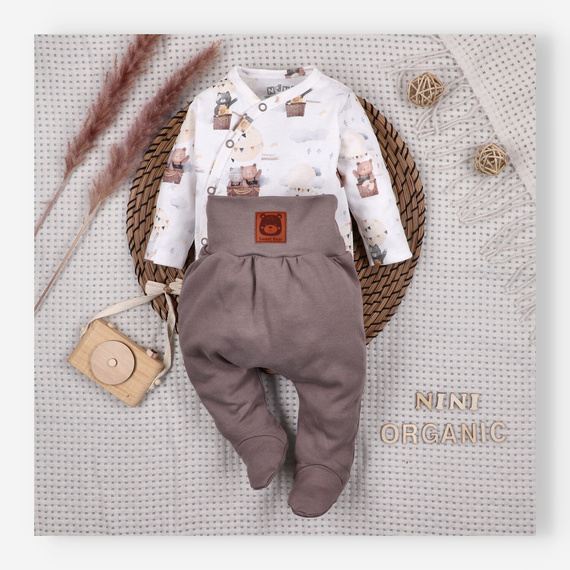 Боди Nini Balloon Friends 100% органичен памук, произведено в Полша