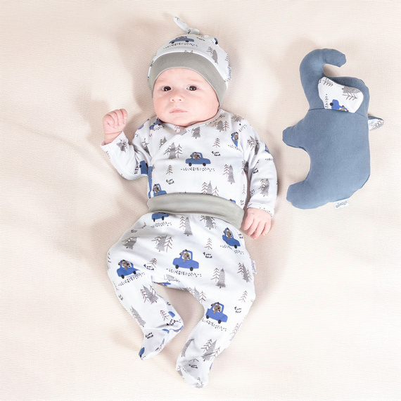 214009 Бебешки спален костюм Muki Nicol