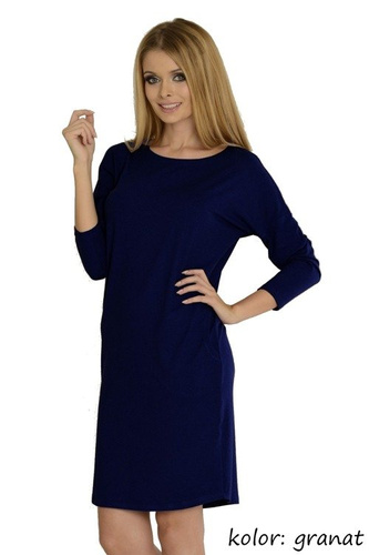 543 Нощница Paula 7/8 ръкав - графит