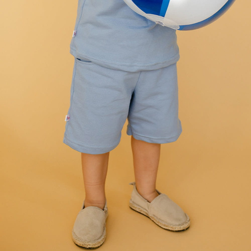 Памучни шорти Elephant Eevi - сини