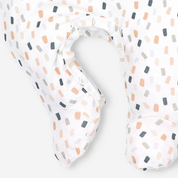 ABN-5325/KRE Спален костюм Nini от органичен памук, кремав