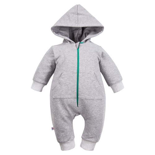 Анцуг с качулка Hello Eevi - сив