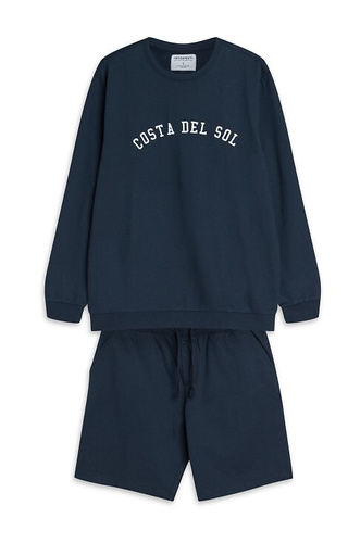 42637 Мъжка пижама Del Henderson - синьо