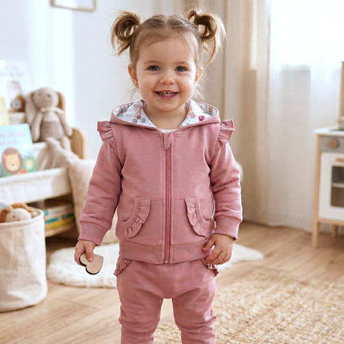 Nini Детска Спортна Блуза Little Mouse 95% Органичен Памук PL