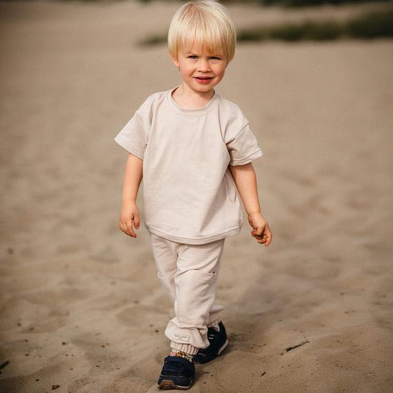 Детска oversize тениска Eevi Simply Comfy 100% памук