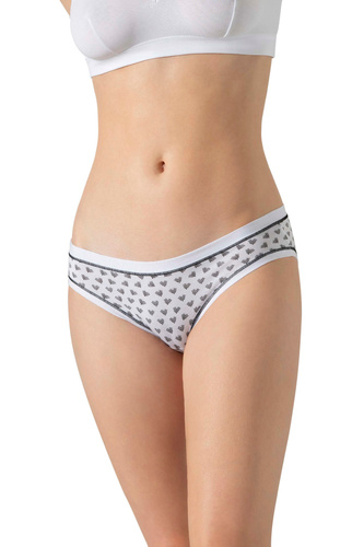 3362 MINI-2H100 3-pak Cotonella   – majtki damskie bawełniane, fason mini