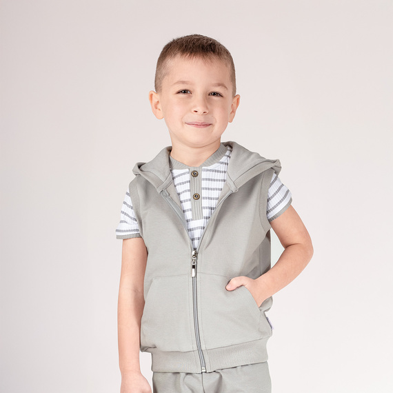 214272 Муки яке без ръкави с качулка Никол