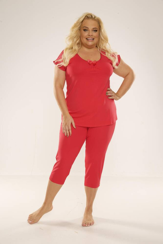 884 / 889 Дамска пижама Visa Forex - малина