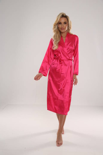 798 Класически дамски халат Forex - малина