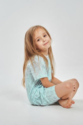 Детска нощница 3547 Arleta Taro 100% памук тюркоаз