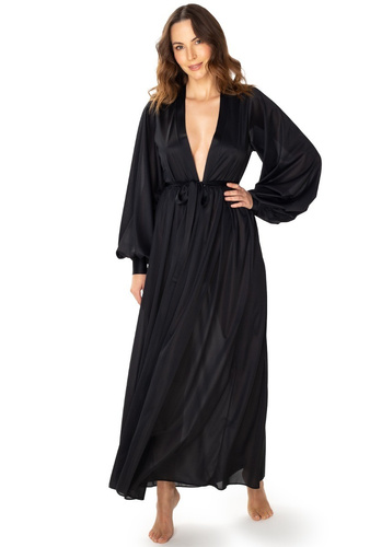 86664 Халат пеньоар Imperia Seagull - черен