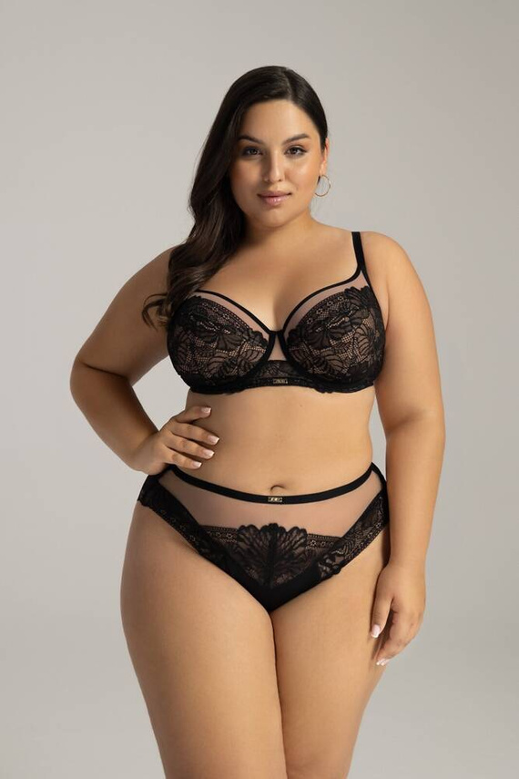 2145 Дамски слипове AVA - черни