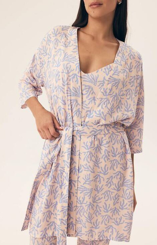 42663 Nadar Szlafrok damski Henderson - light blue