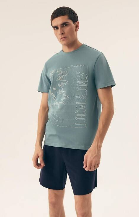 42598 Сърф мъжка пижама Core Henderson - зелена