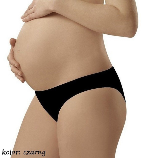 Мини бикини за бременни Mama Италианска мода - черни