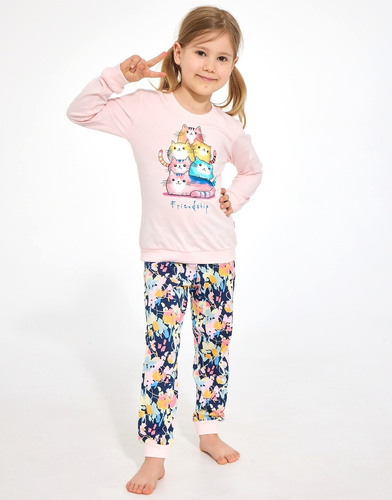 Пижама за момиче Cornette Kids Girl 594/210 Friendship 100% памук