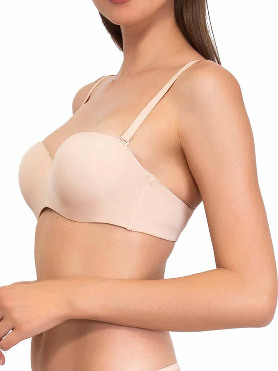 1580 Фантастичен push-up сутиен – банел, микрофибър Sielei beige