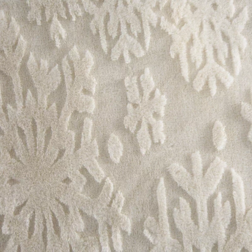 Blink 2 Еврофирано коледно одеяло, кремаво и златно