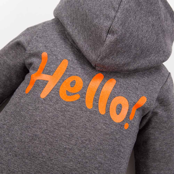 Анцуг с качулка Hallo Eevi - графит