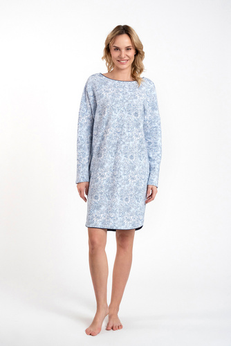 Нощница Gracjela Италианска мода - син принт