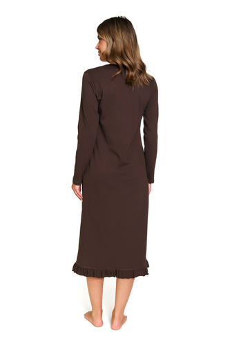 7318 Doctor Nap – Нощница за бременни и кърмачки от памук | Полско производство - брауни