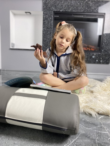 374 / 375 Детски халат Desiree - сив