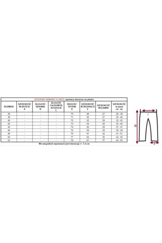 86682 Къси пижами Larisa 7/8 Чайка фуксия