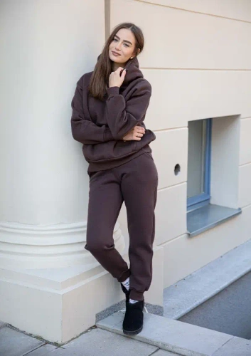 Комплект дамски анцуг Randi Dkaren - шоколад