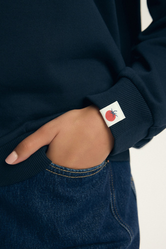 Дамска блуза Dessie Henderson от памук, леко подплатена, с принт