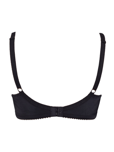 Donna 1962 Мек сутиен с банели от микрофибър, памук, черен