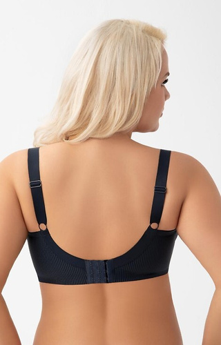 K 974 Anika Gorsenia navy blue - мек сутиен с подплънки, мек, стабилен и удобен