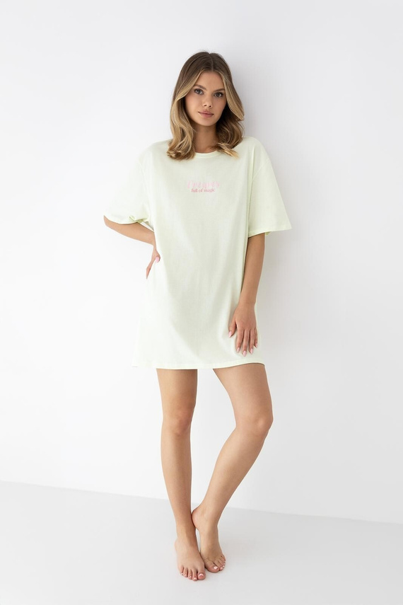 Нощница Savanna Sensis лимонена памучна лека и удобна