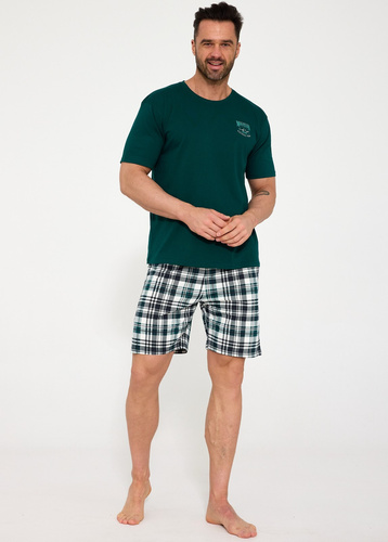 Мъжка пижама Cornette 326/212 Montana 100% памук къс ръкав