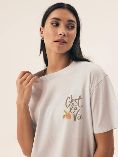 42684 Дамска пижама Naranja Henderson - бледо синьо