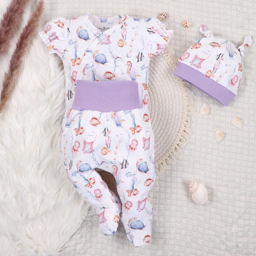 ABN-5484 Спални костюми Underwater World Nini от органичен памук