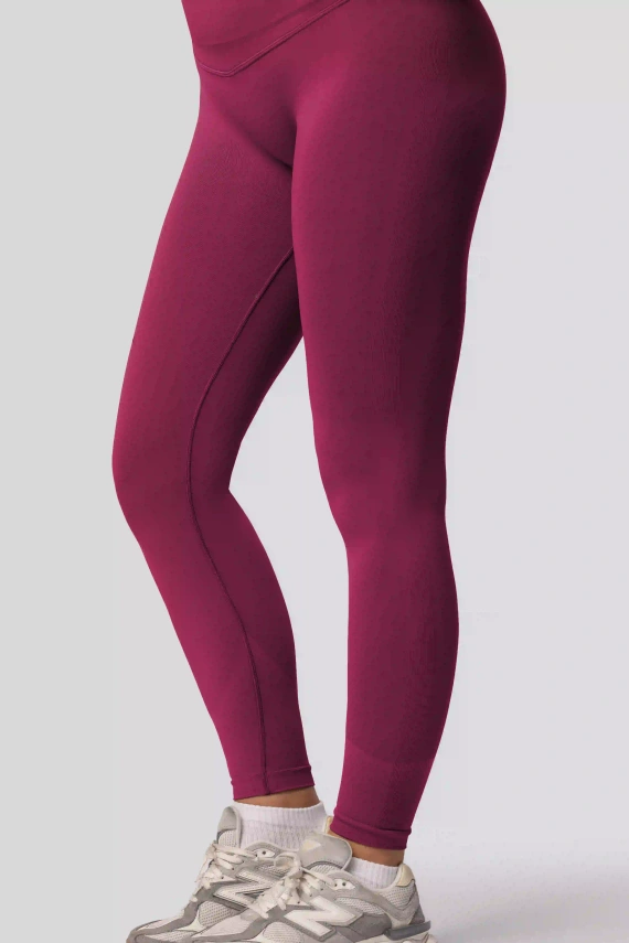 Клин push-up Spaio PRO висок талия плътен моделиращ red wine