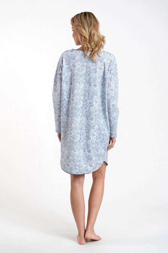 Нощница Gracjela Италианска мода - син принт