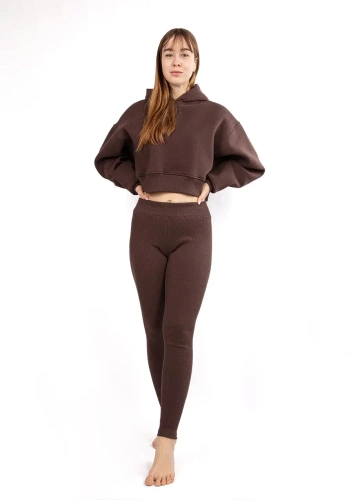 DK-K-B13 Комплект дамски анцуг Dkaren - шоколад