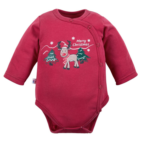 Здравей Елен! Боди с дълъг ръкав Eevi - бордо