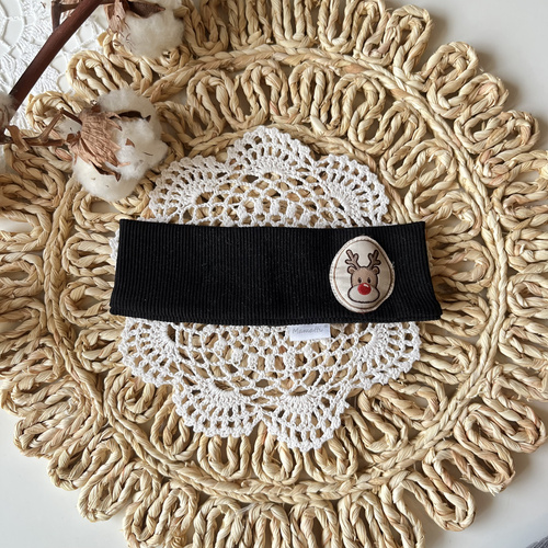 Mamatti лента за глава OK06 Весела Коледа – черна, Коледа