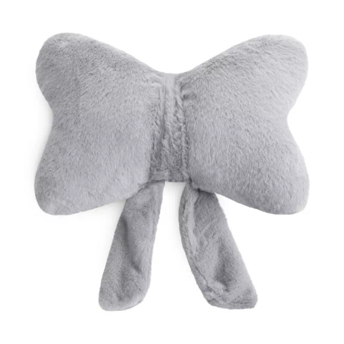 Eurofirany Wiosna 135 – декоративна възглавница 37x10x30 с панделка silver