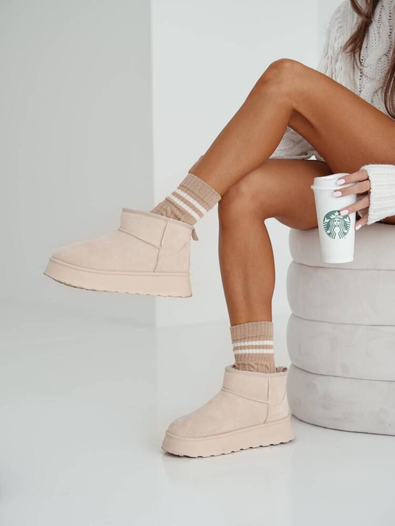 1542-001 Дамски чорапи Braid Milena - бежови