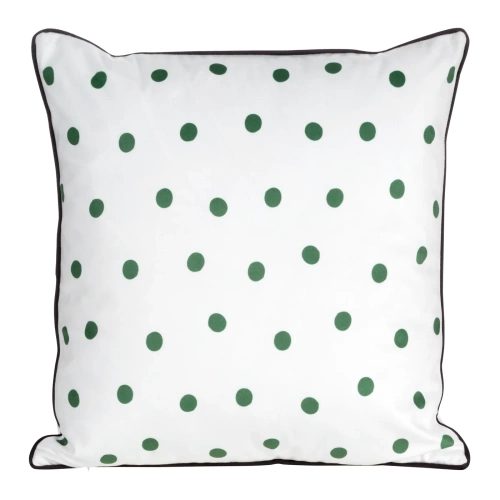 Пролет 2 Великденска калъфка от кадифе с еврощампа, зелени пердета