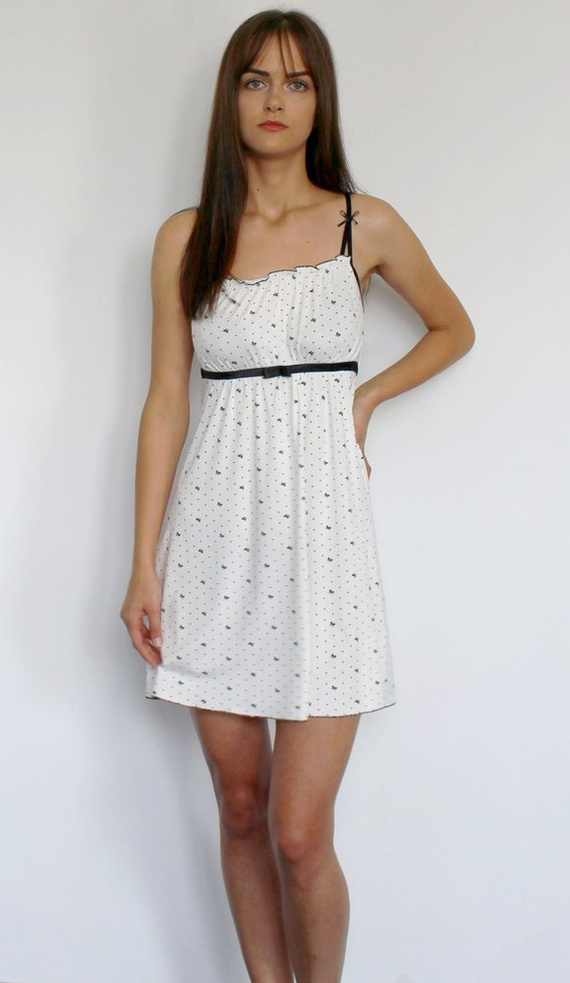 364 Juliette Forex нощница без презрамки - екрю