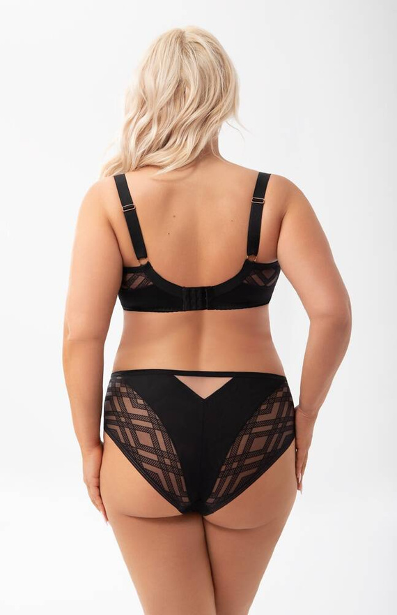 Gorsenia K 898 Estelle Дамски бикини черни 